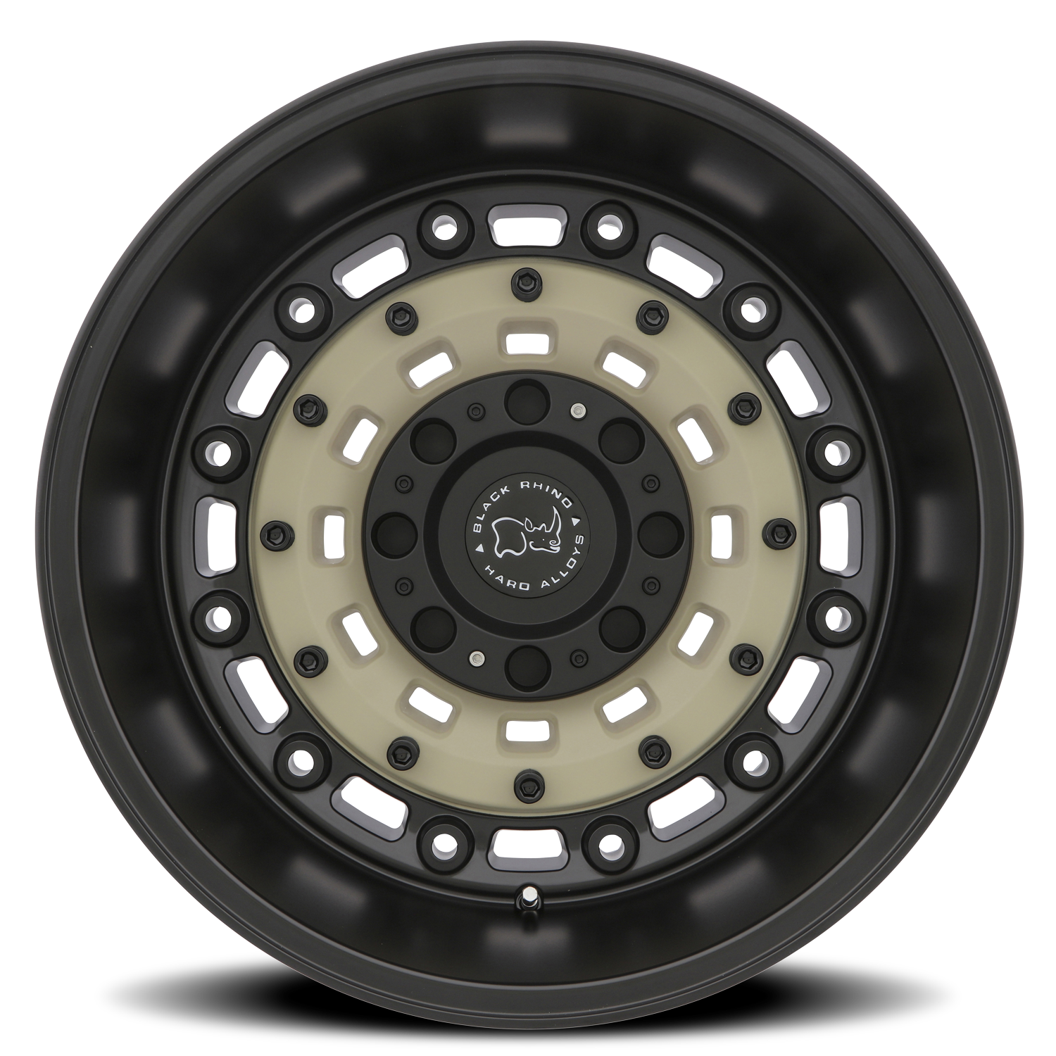 Black Rhino Arsenal 20x12" 8x170mm 125mm CB -44mm Matte Sand On Black