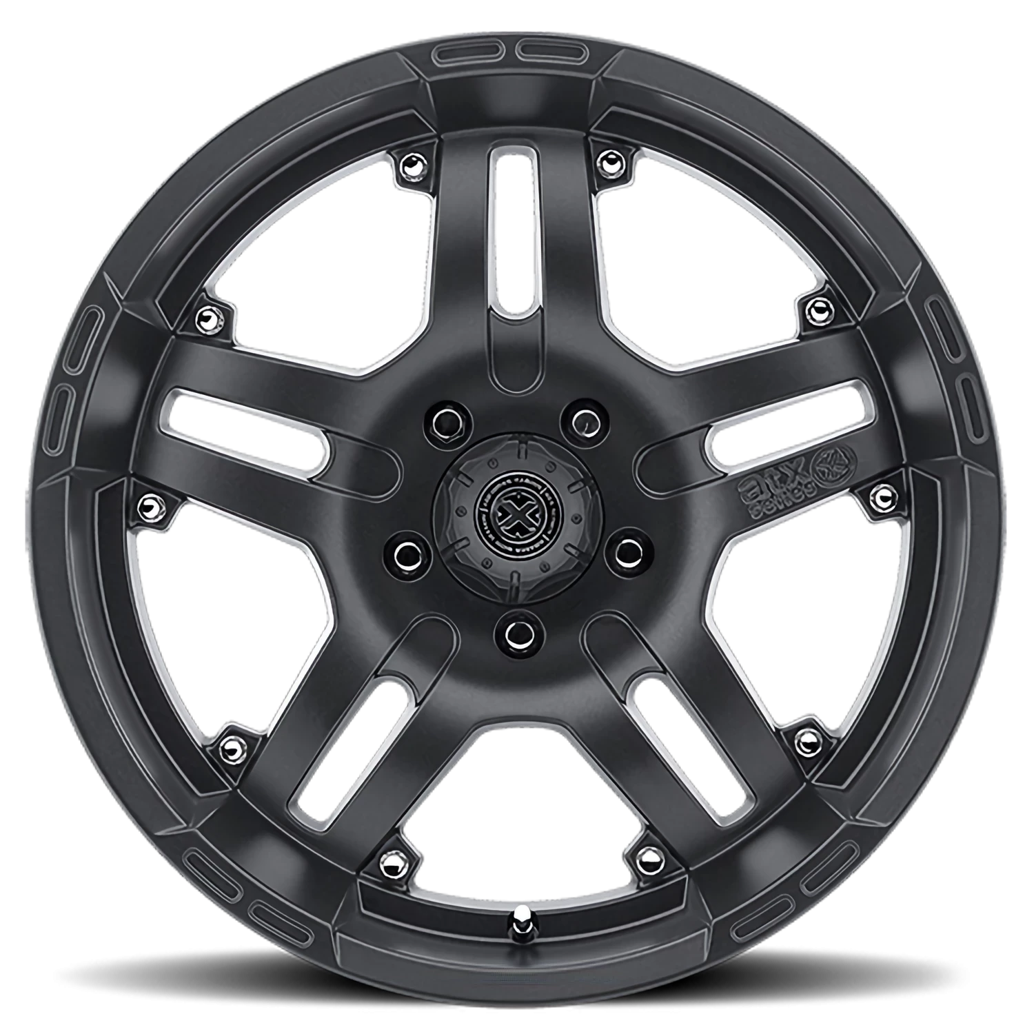 ATX Artillery 20x9" 5x127mm 78.1mm CB -12mm Cast Iron Black