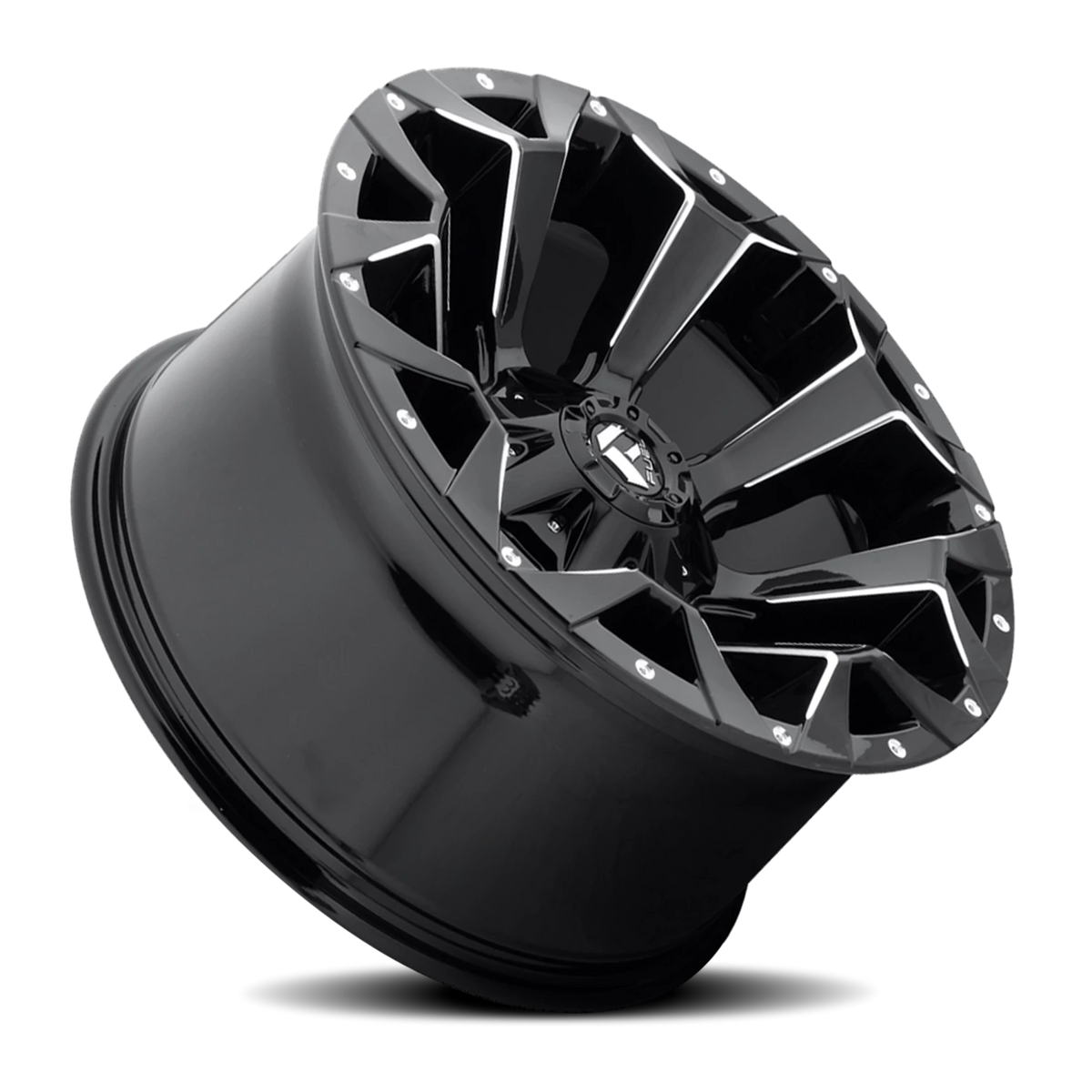 Fuel Assault 18x9 +1 5x114.3mm 78.1mm Gloss Black Milled