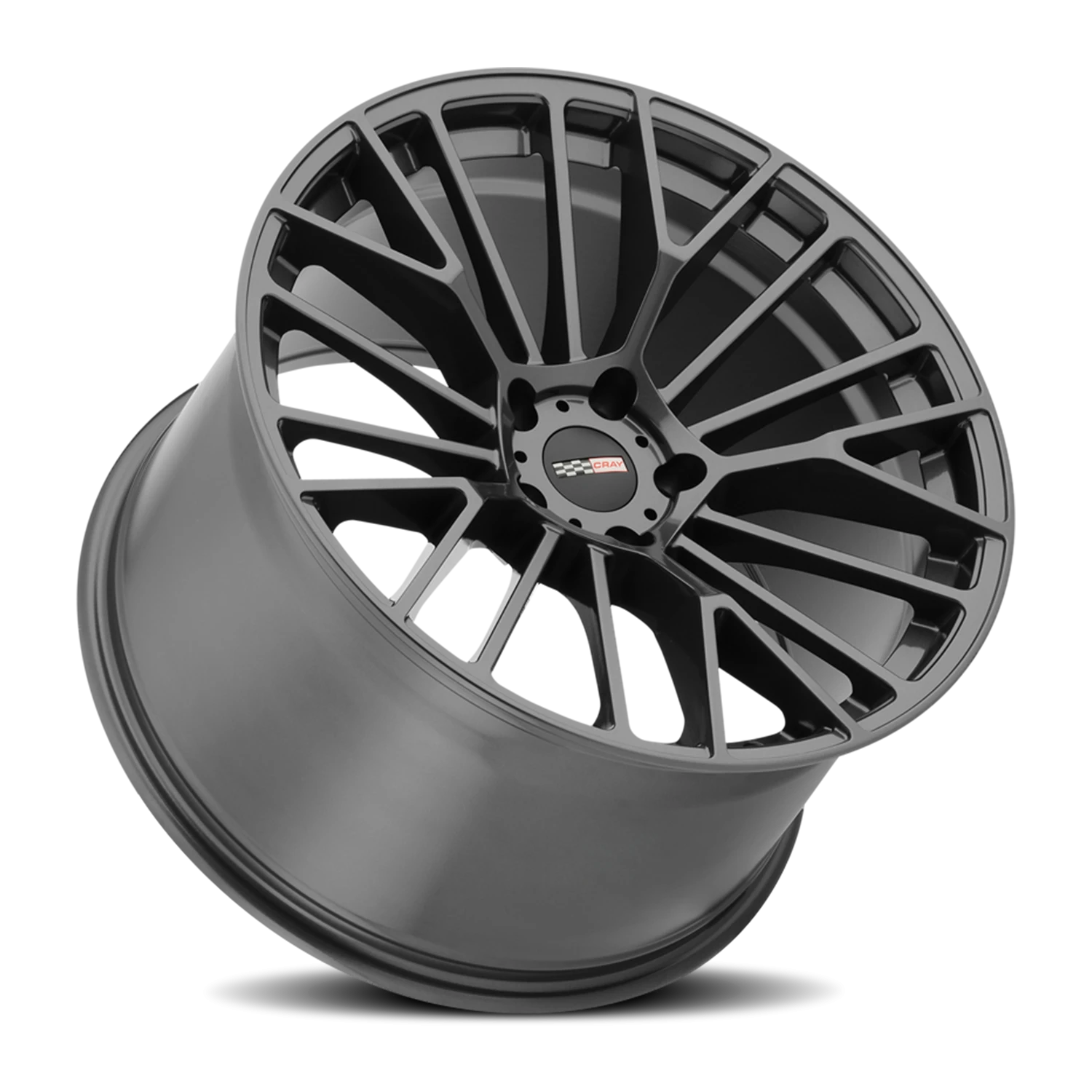Cray Astoria 19x10.5" 5x120.65mm 70.3mm CB +10mm High Gloss Gunmetal