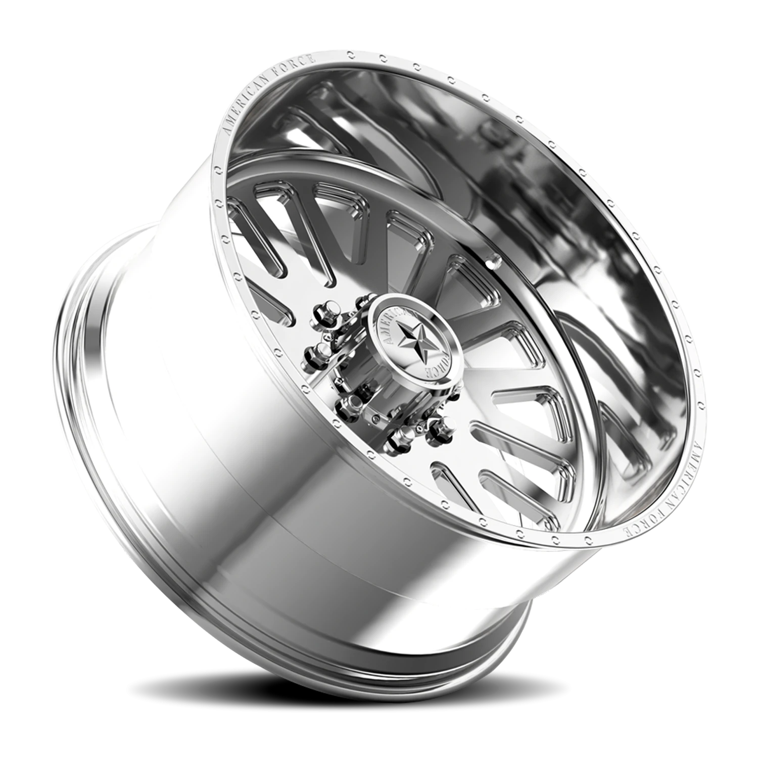 American Force F20 Atom SS PO 20x10 -25 8x170mm 125.2mm Polished