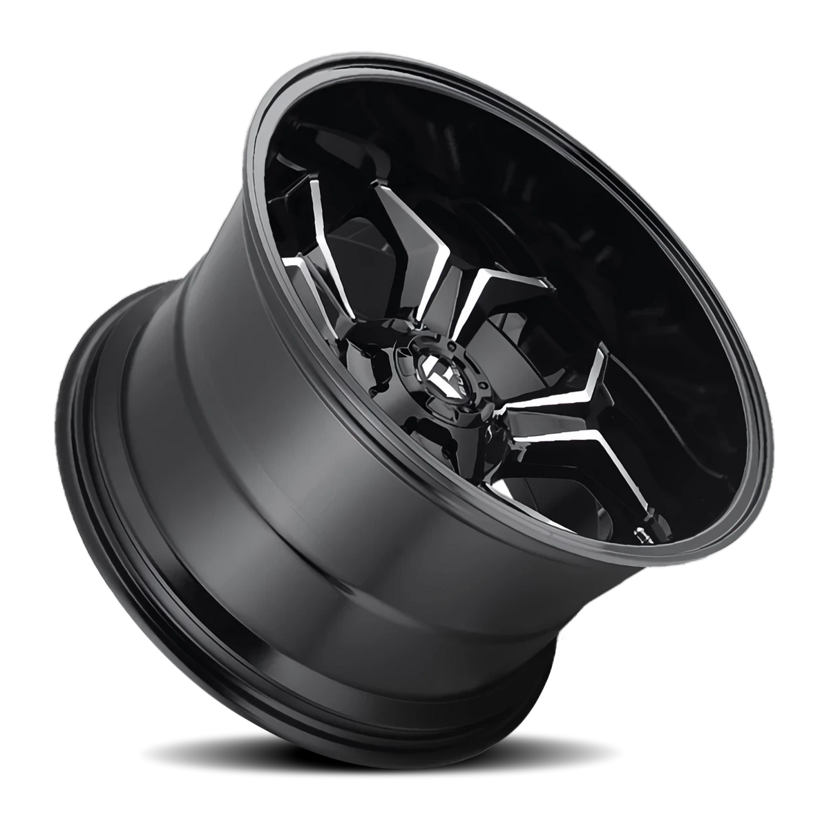 Fuel Avenger 20x9 +20 5x139.7mm 110.3mm Gloss Black Machined