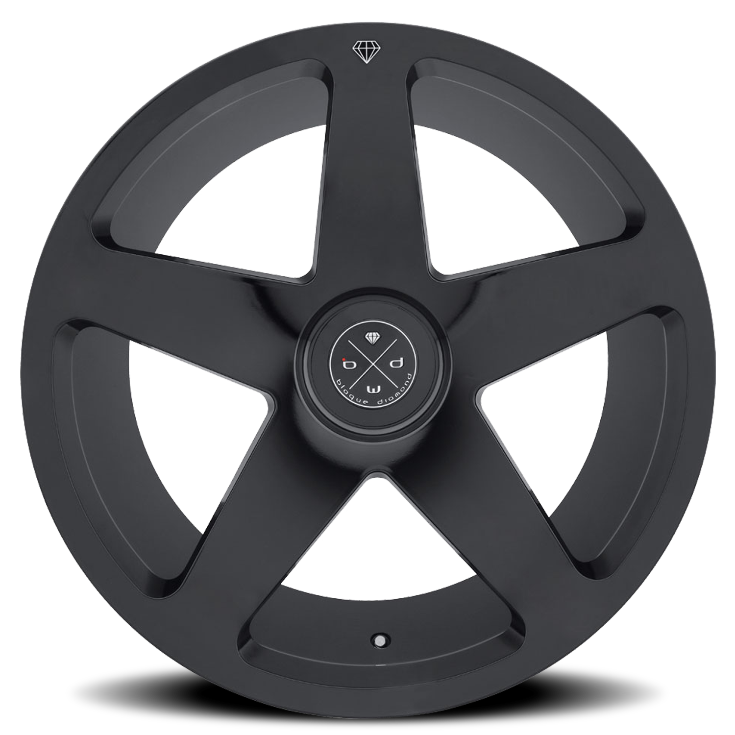 Blaque Diamond BD-15 22x9" 5x115mm 71.5mm CB +15mm Gloss Black