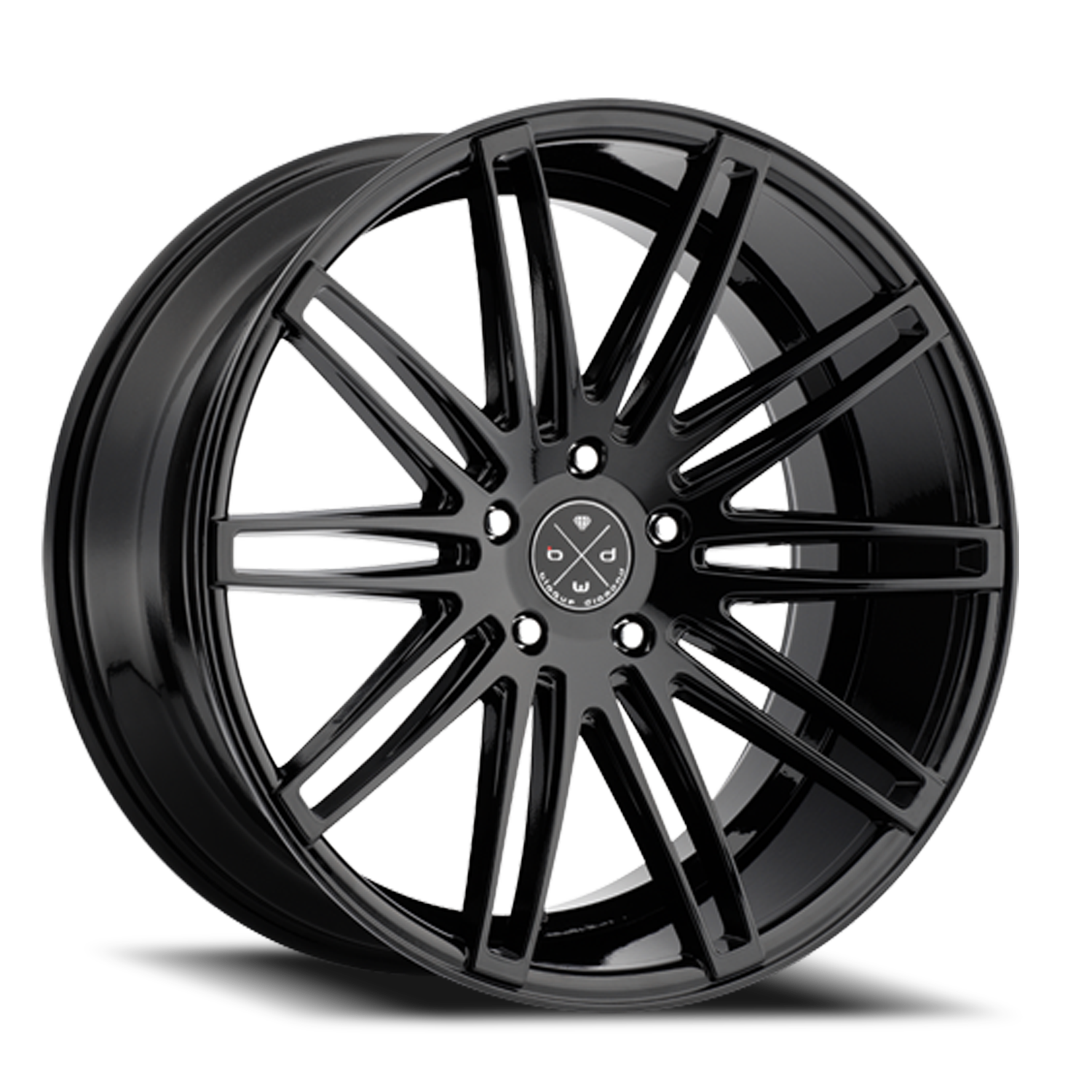 Blaque Diamond BD-2 22x10.5" 5x120mm 72.56mm CB +38mm Gloss Black