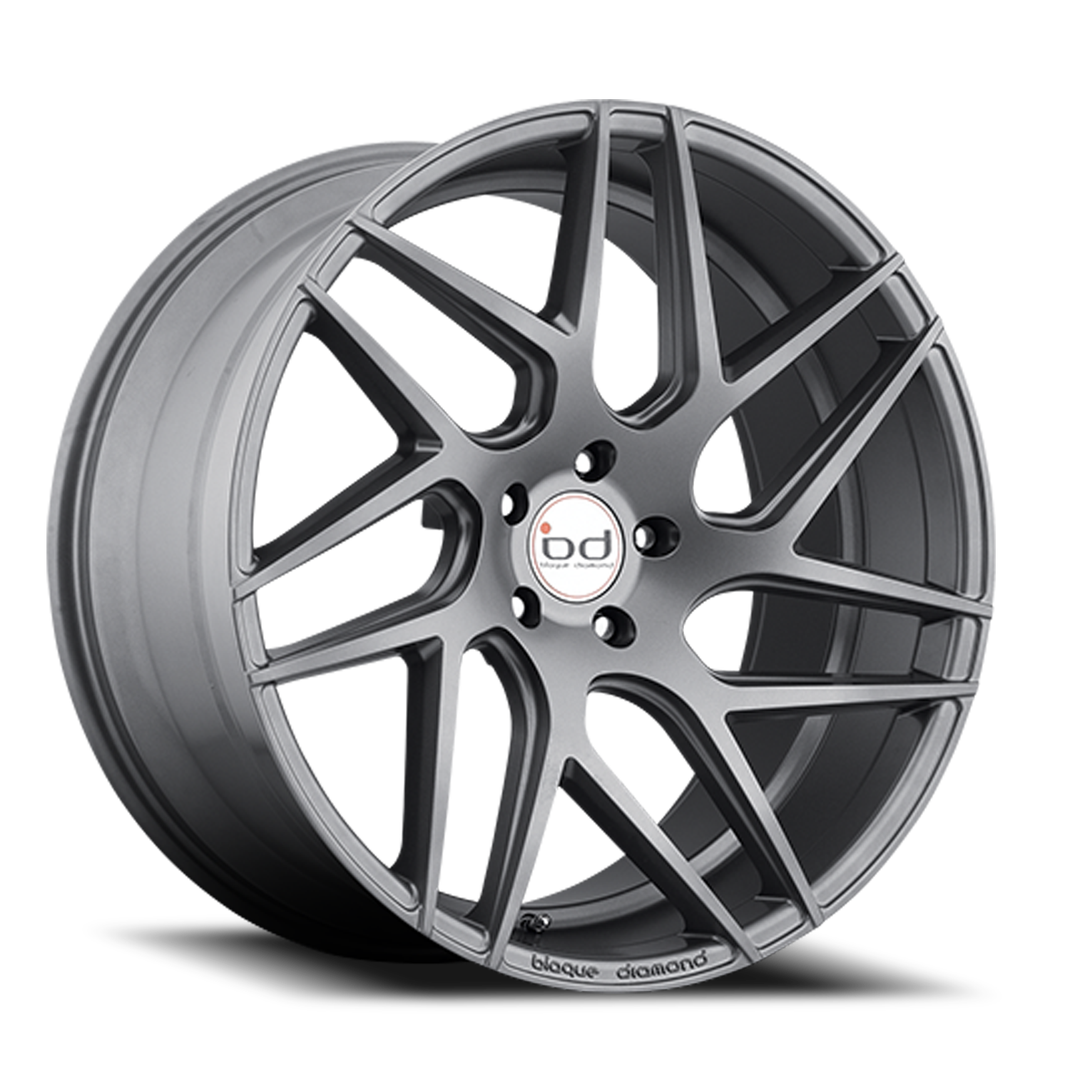 Blaque Diamond BD-3 19x10" 5x114.3mm 73.1mm CB +43mm Matte Graphite