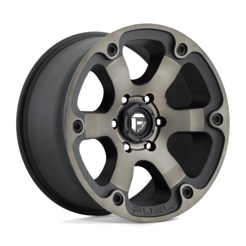 <b>Fuel Wheels</b> BEAST -<br> Matte Black Double Dark Tint