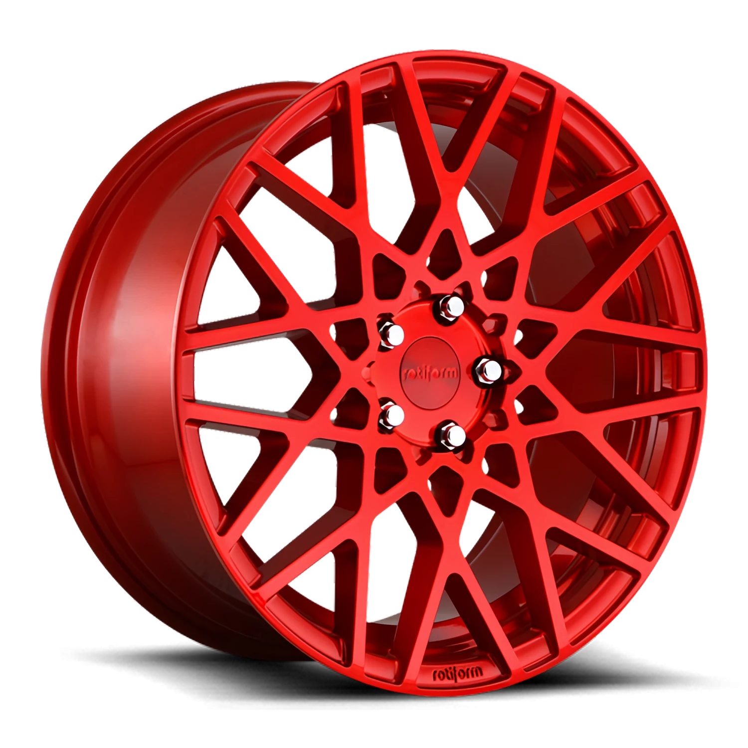 Rotiform BLQ 19x8.5" 5x112mm 66.5mm CB +45mm Candy Red