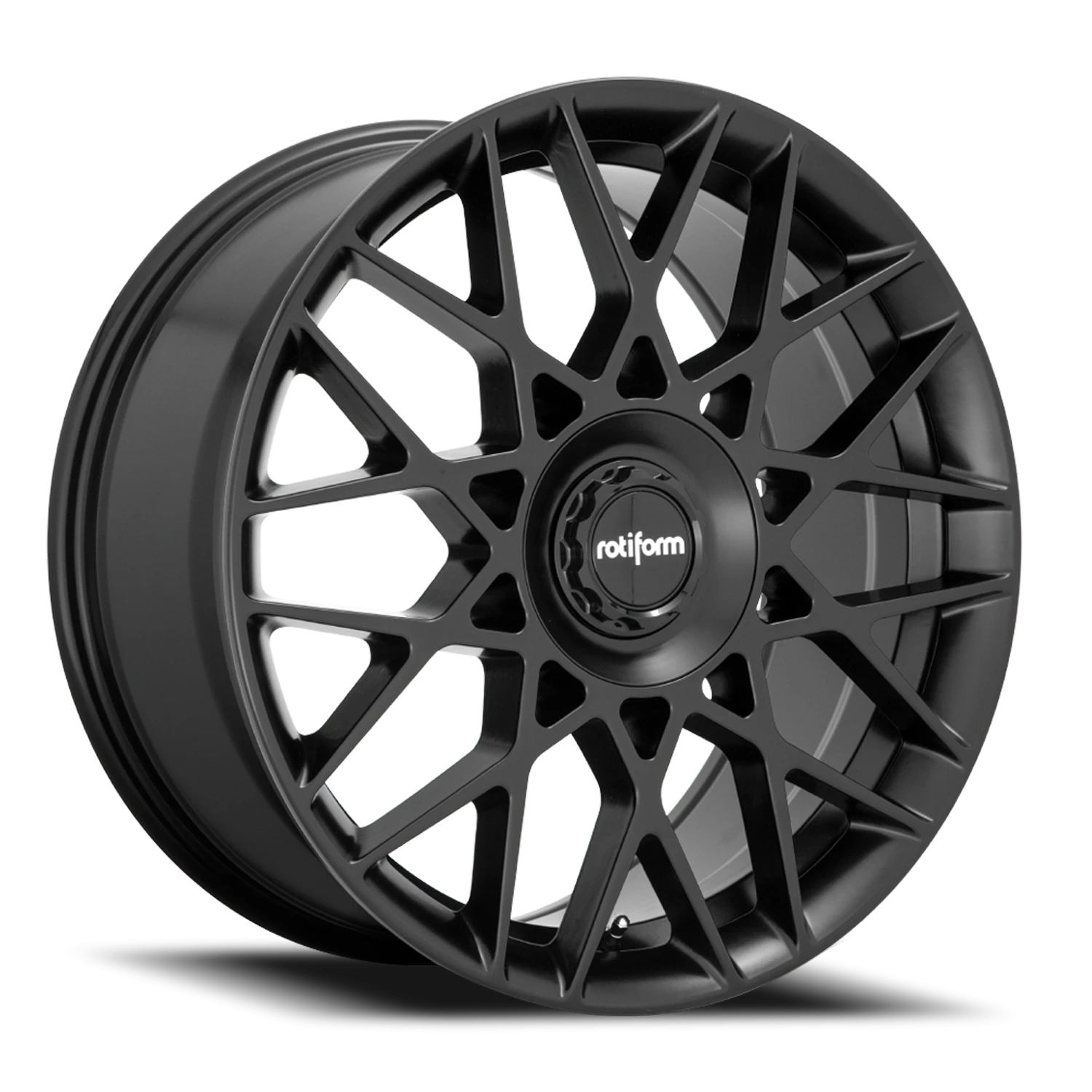 Rotiform BLQ 19x8.5" 5x112mm 66.5mm CB +45mm Matte Black