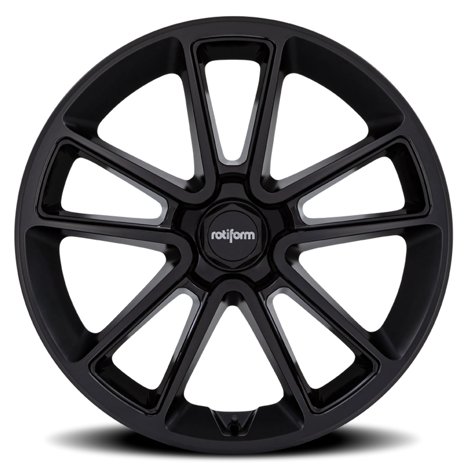 Rotiform BTL 22x10" 5x112mm 66.56mm CB +35mm Matte Black Black Cap