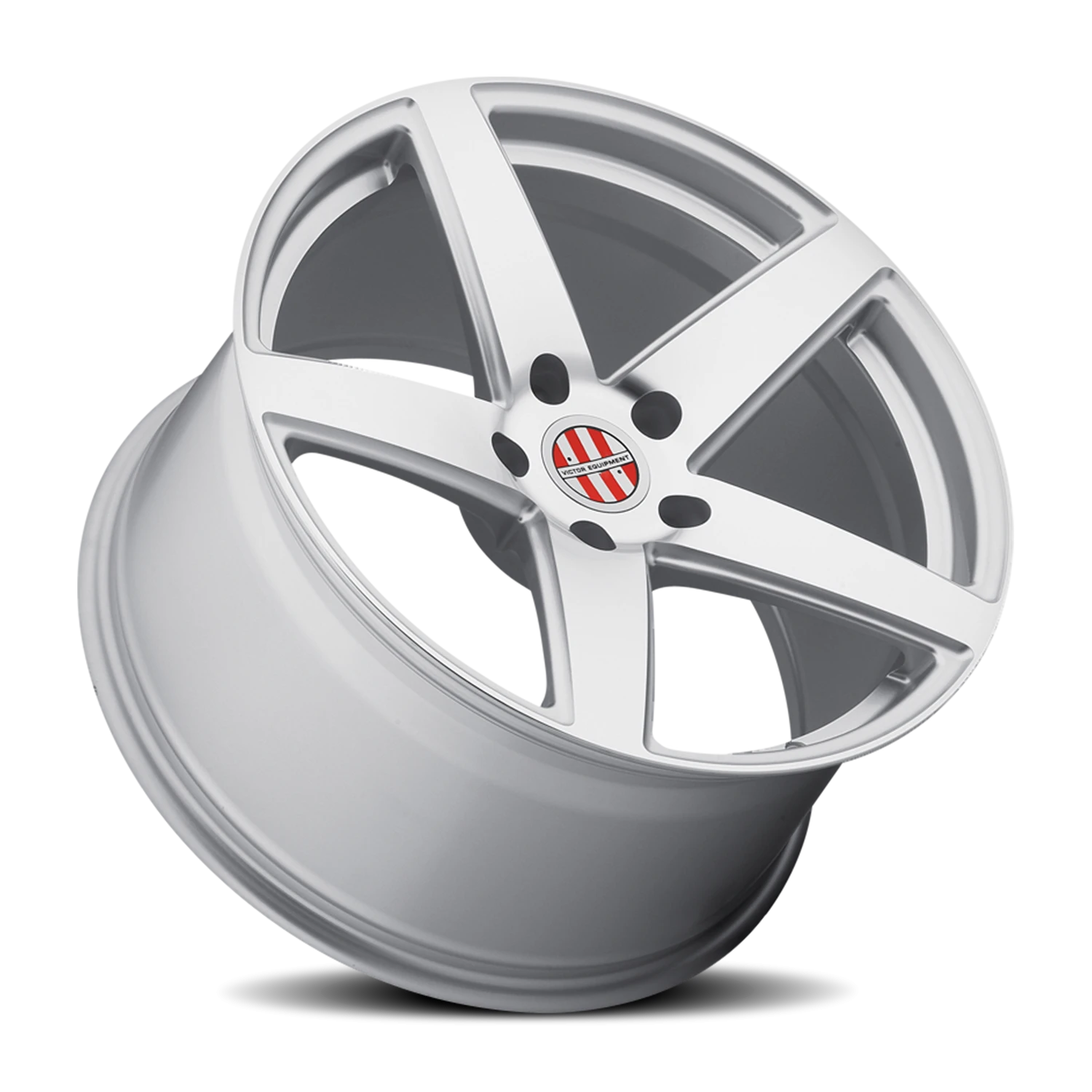 Victor Equipment Baden 19x10" 5x130mm 71.6mm CB +50mm Silver Mirror Cut Face