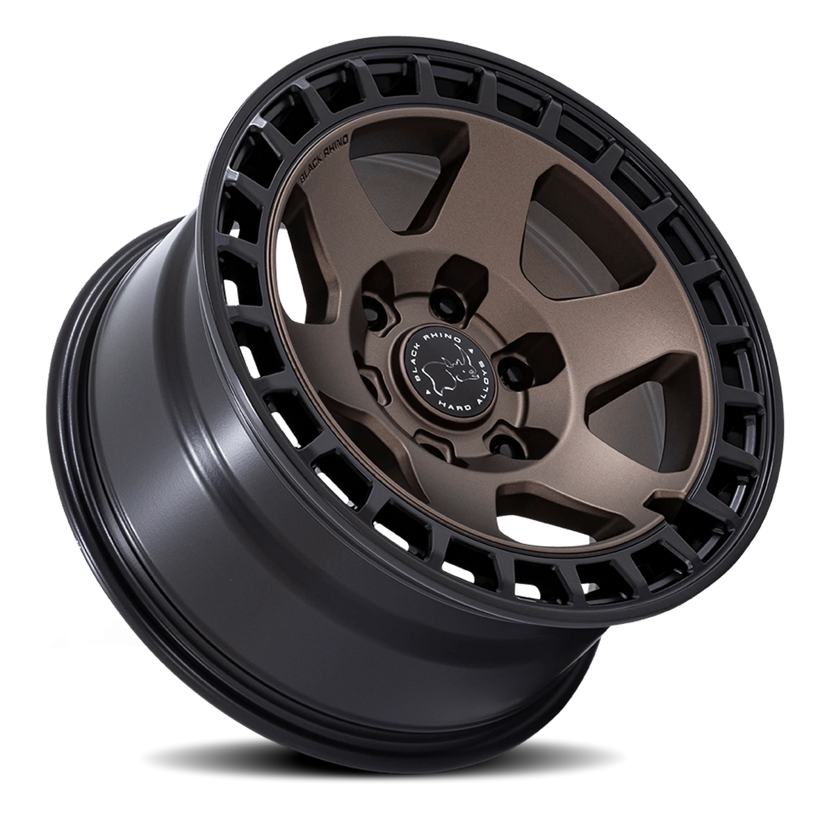 Black Rhino Bahari 18x8 +45 6x139.7mm 106.1mm Burnt Bronze Matte Black Lip