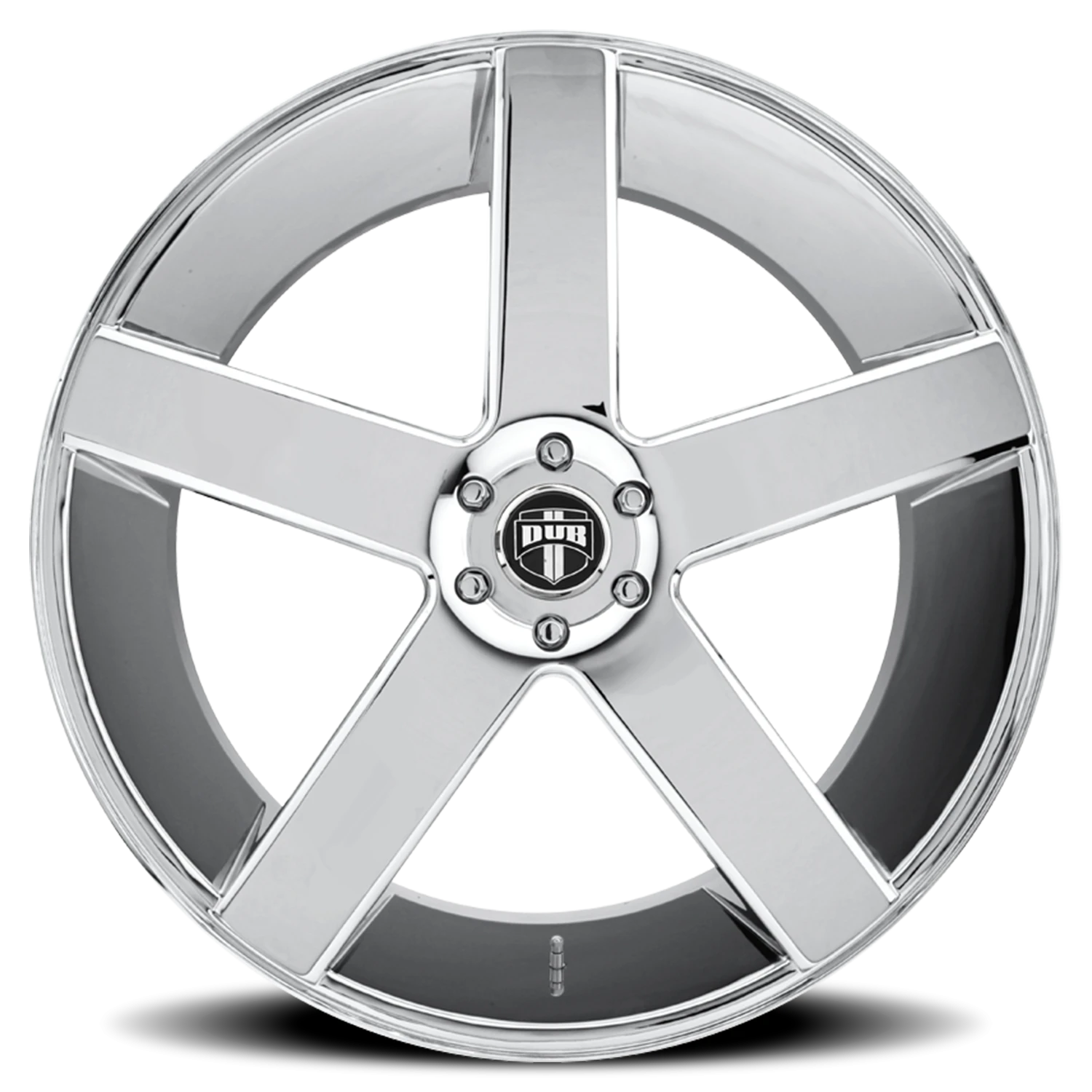 DUB Baller 24x10" 5x120mm 72.6mm CB +20mm Chrome