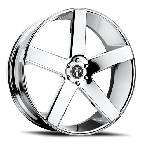 DUB Baller S115 22x9.5 +31 6x135mm 87.1mm Chrome