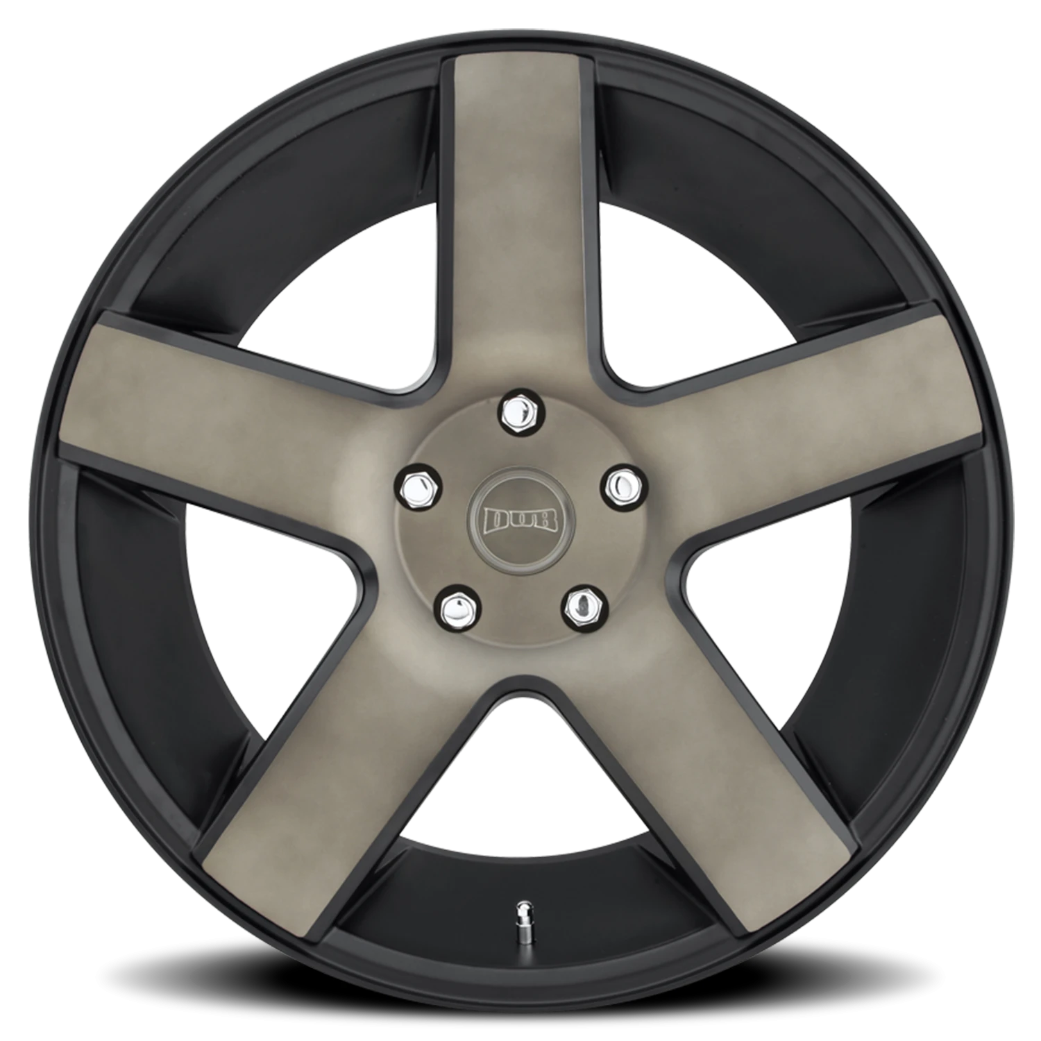 DUB Baller S116 22x9.5 +13 5x115mm 71.8mm Matte Black DDT