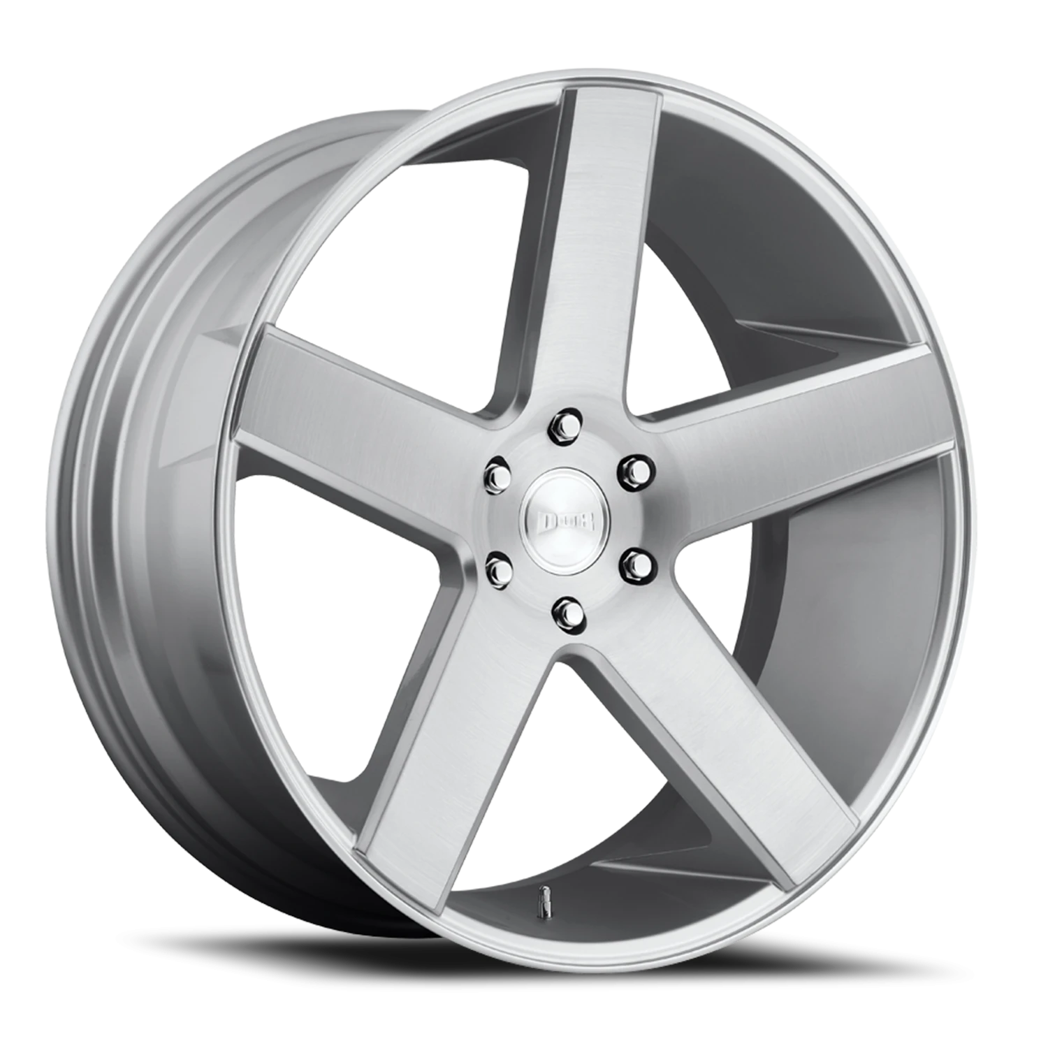 DUB Baller S218 26x10 +11 5x127mm 78.1mm Gloss Silver Brushed