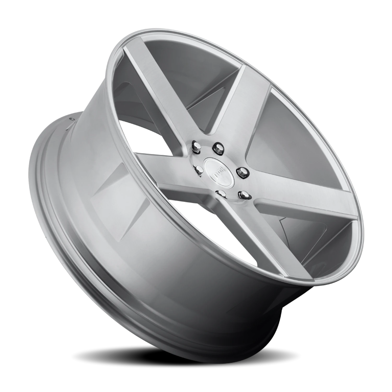 DUB Baller S218 26x10 +11 5x127mm 78.1mm Gloss Silver Brushed