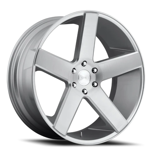 DUB Baller 26x10" 6x139.7mm 106.1mm CB +20mm Gloss Silver Brushed