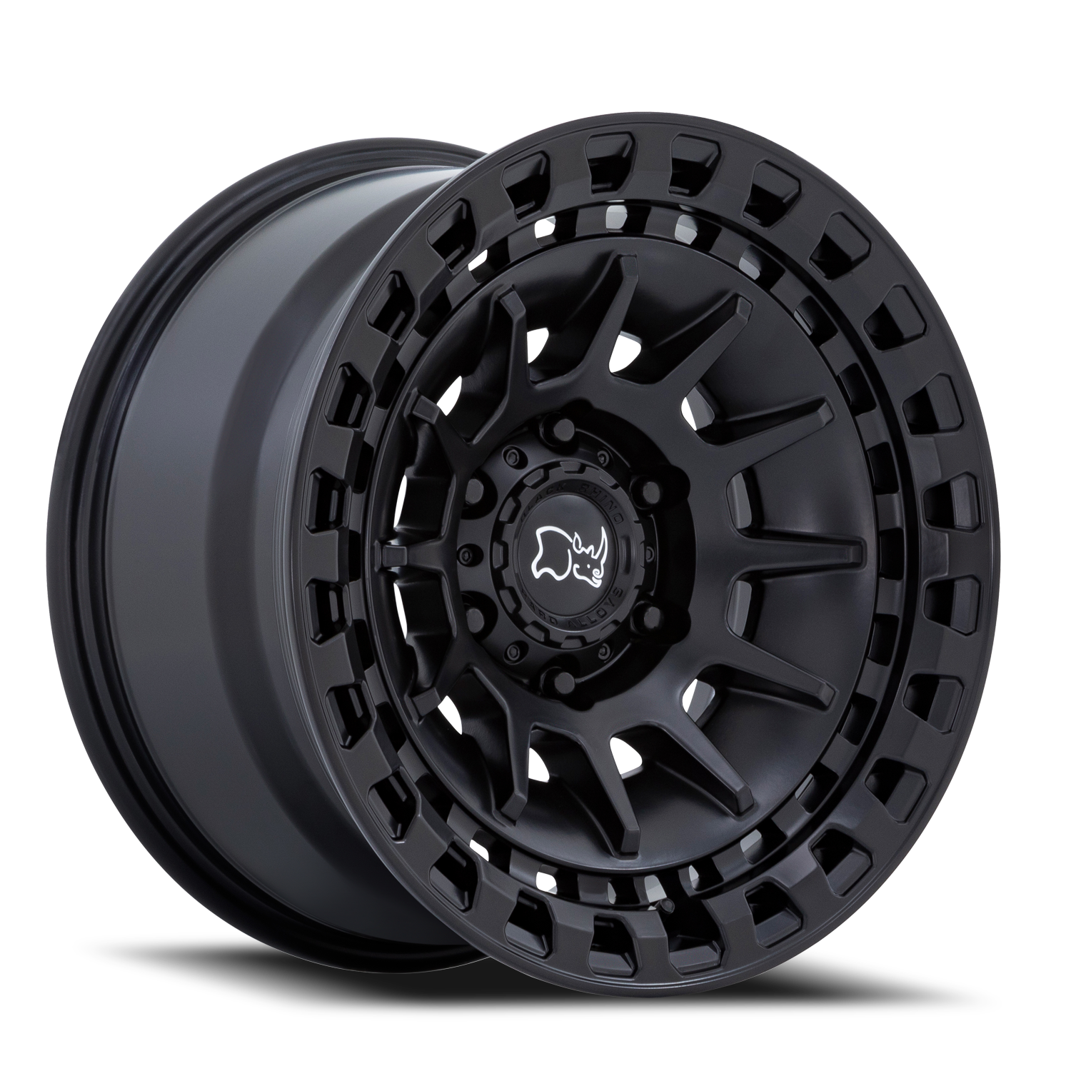 Black Rhino Barrage 17x8.5" 5x127mm 71.5mm CB -10mm Matte Black