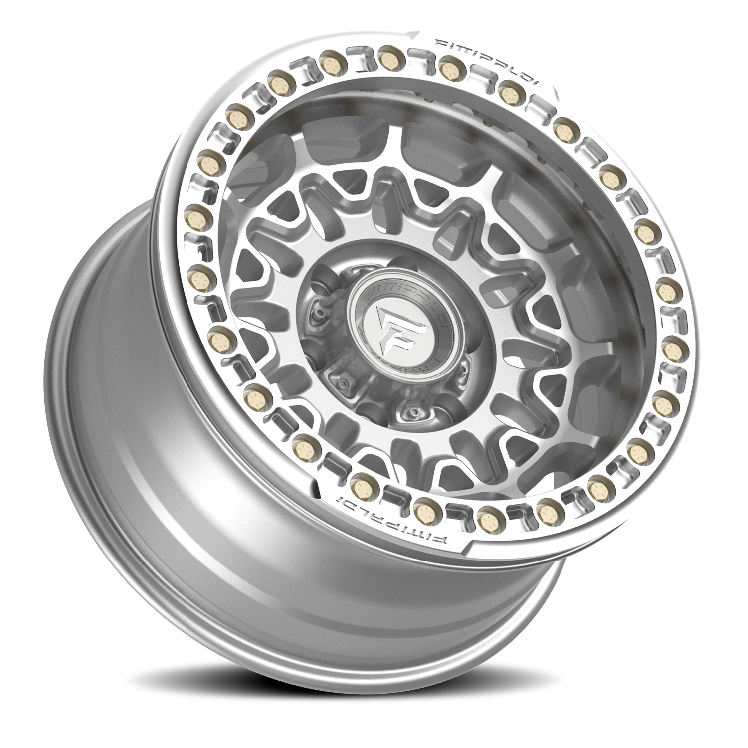 Fittipaldi Offroad Beadlock Series 17x9" 6x139.7mm 106.2mm CB -15mm Machined Machined Machined Forged Ring