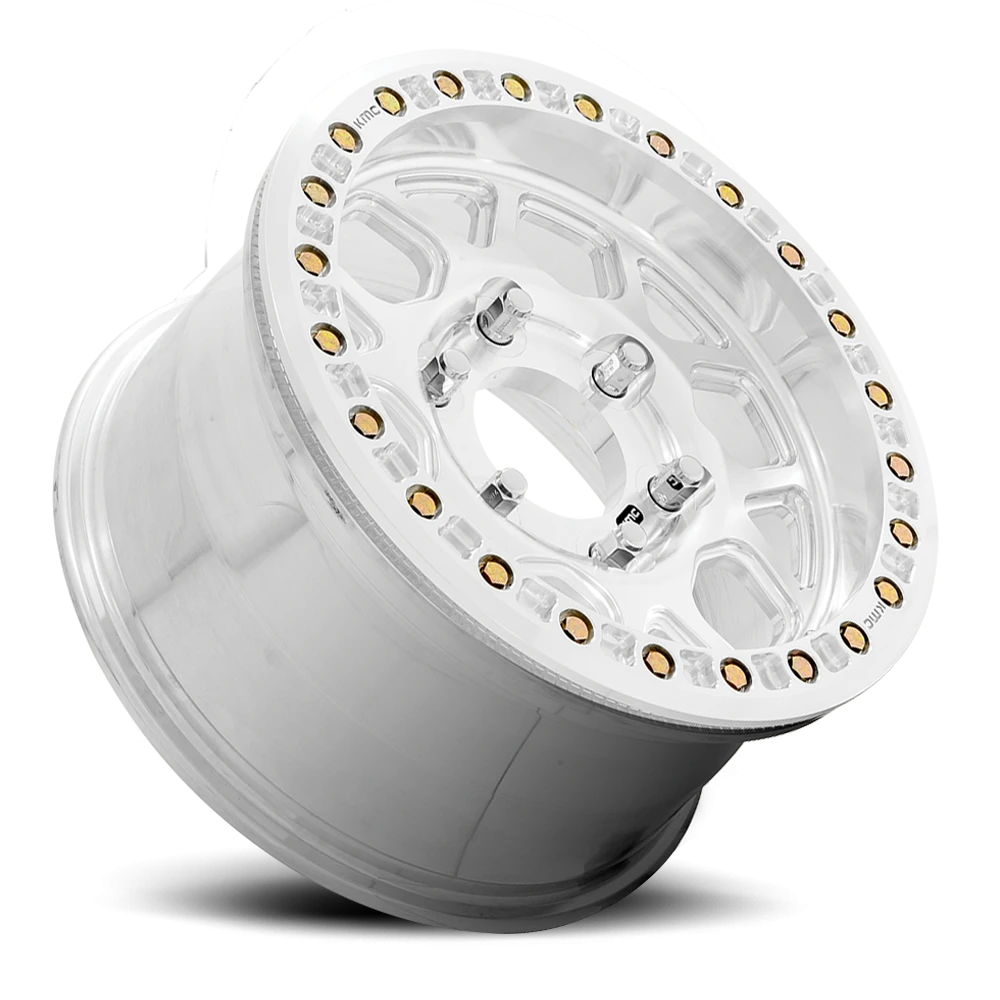 KMC Mesa Forged Beadlock 17x9" 5x139.7mm 108mm CB +25mm Raw Machined