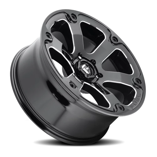 Fuel Beast 20x12 -44 6x135mm 87.1mm Gloss Black Milled