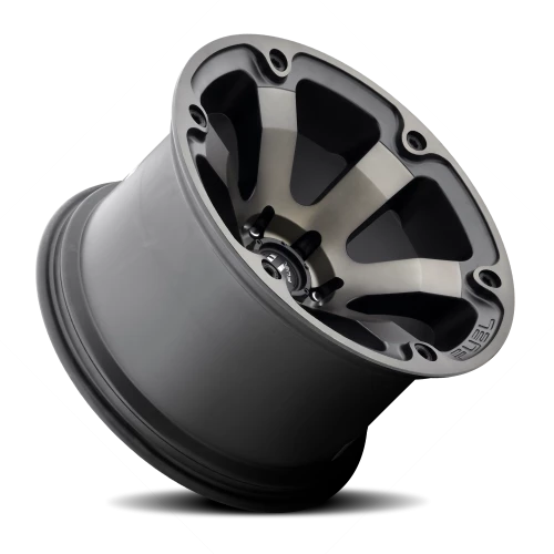 Fuel Beast 20x10" 8x170mm 125.1mm CB -18mm Matte Black Machined-Dark Tint