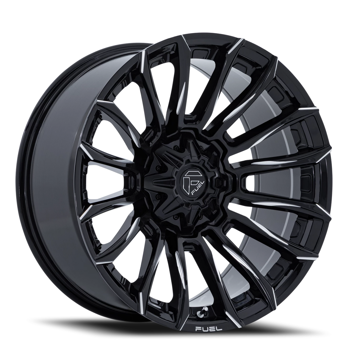 Fuel Blade 20x10 -18 5x127mm 87.1mm Gloss Black Milled