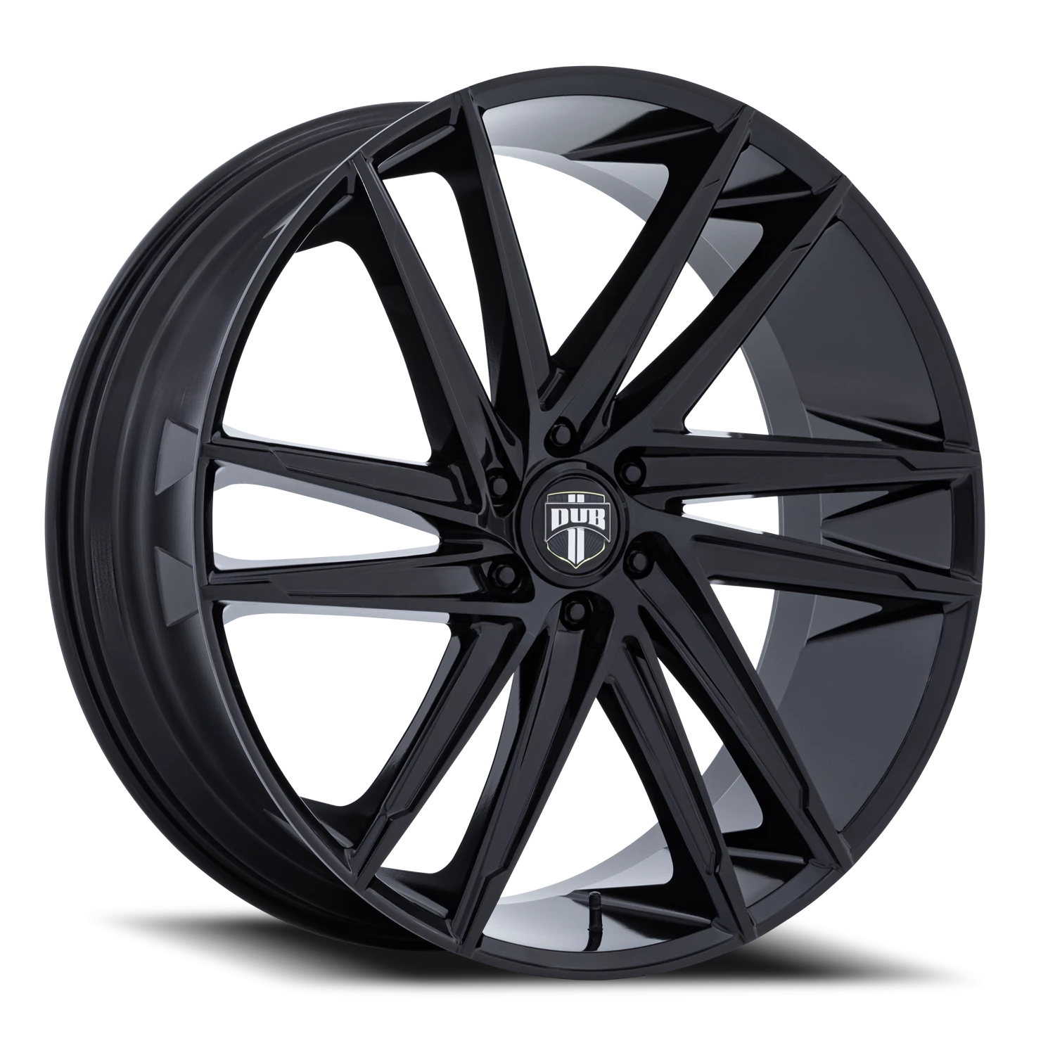 DUB Blaze 24x10" 6x135mm 87.1mm CB +30mm Gloss Black