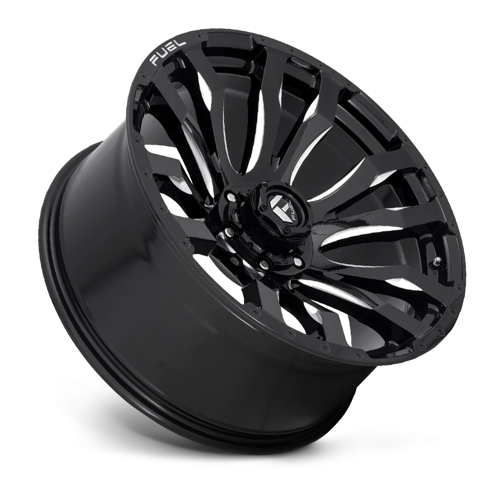 Fuel Blitz 20x10" 5x127mm 71.5mm CB -18mm Gloss Black Milled