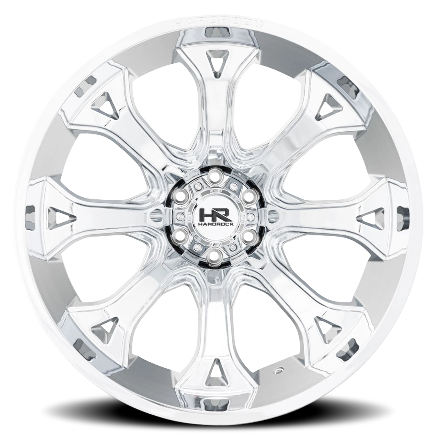 Hardrock Offroad Bloodshot Xposed H505 22x12" 8x170mm 125.2mm CB -51mm Chrome