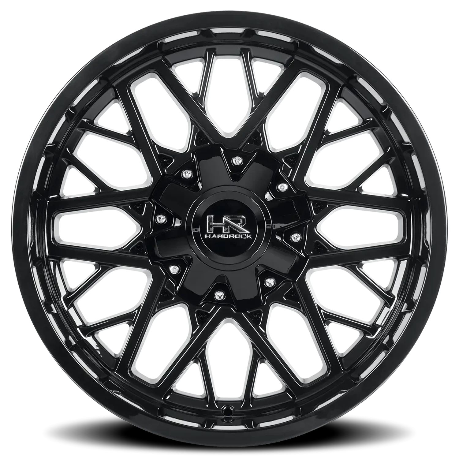 Hardrock Offroad Bomber H714 20x9" 8x165.1mm 165.1mm CB +20mm Gloss Black