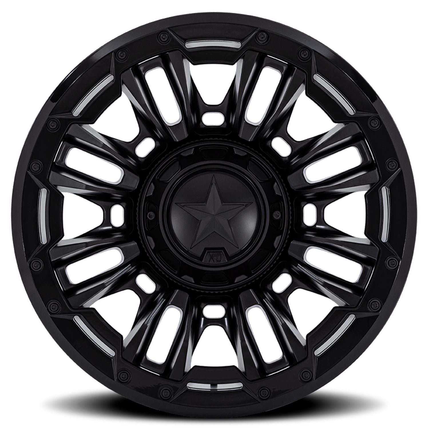 XD Series Bomber 20x9" 8x170mm 125.1mm CB +20mm Matte Black