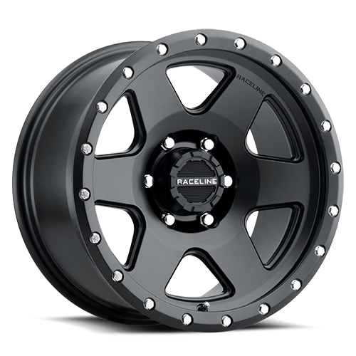 Raceline Boost 18x9" 6x135mm 93.98mm CB +12mm Satin Black