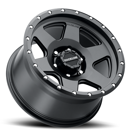 Raceline Boost 18x9" 6x135mm 93.98mm CB +12mm Satin Black