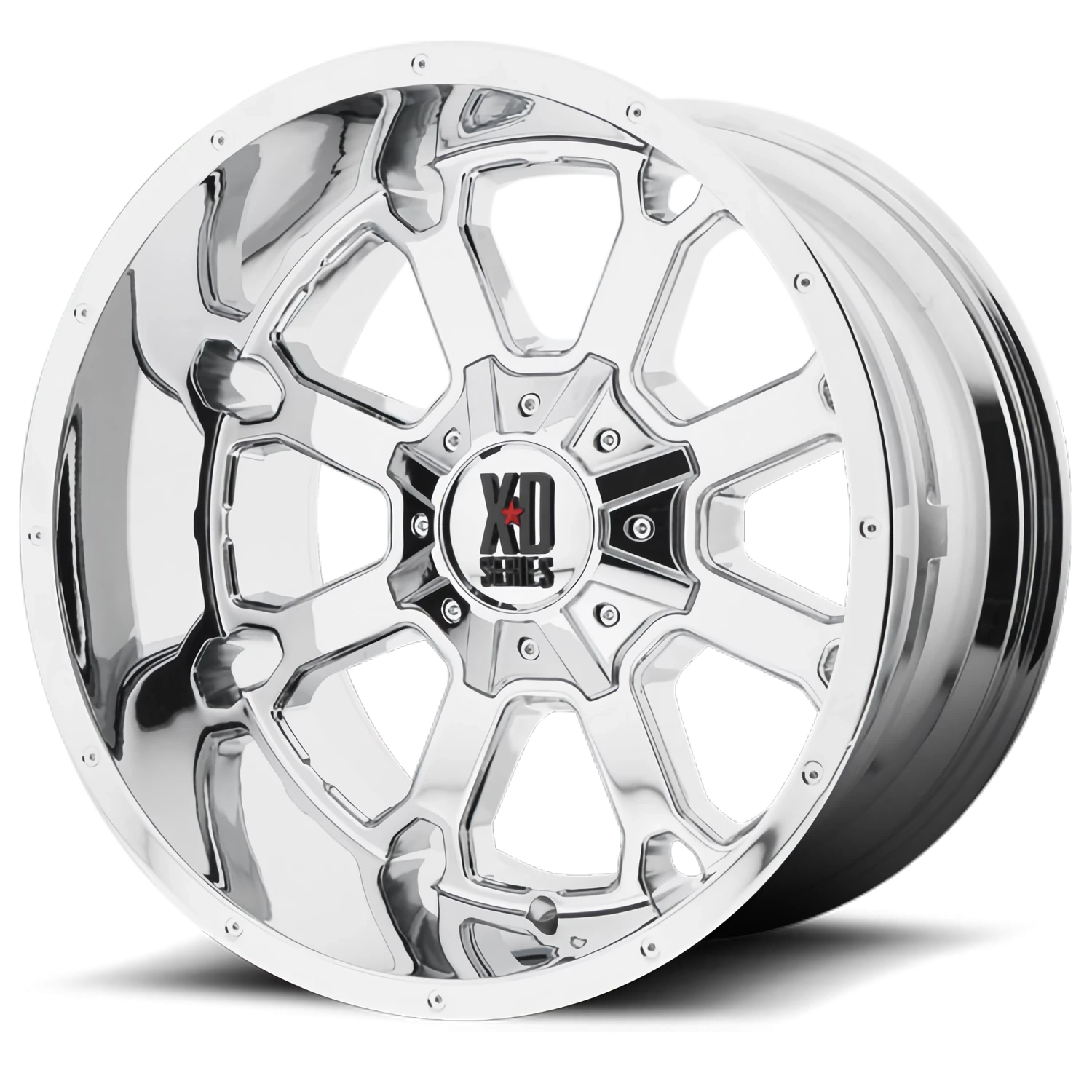 XD Series Buck 25 20x9" 5x150mm 110.5mm CB +25mm Chrome