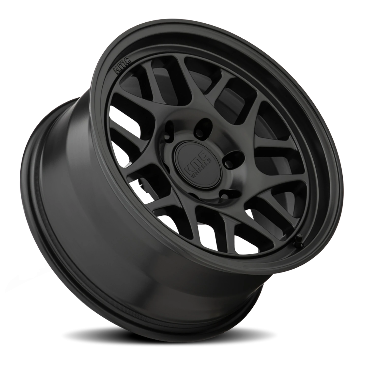 KMC Bully OL 17x8.5" 6x114.3mm 66.1mm CB +18mm Satin Black