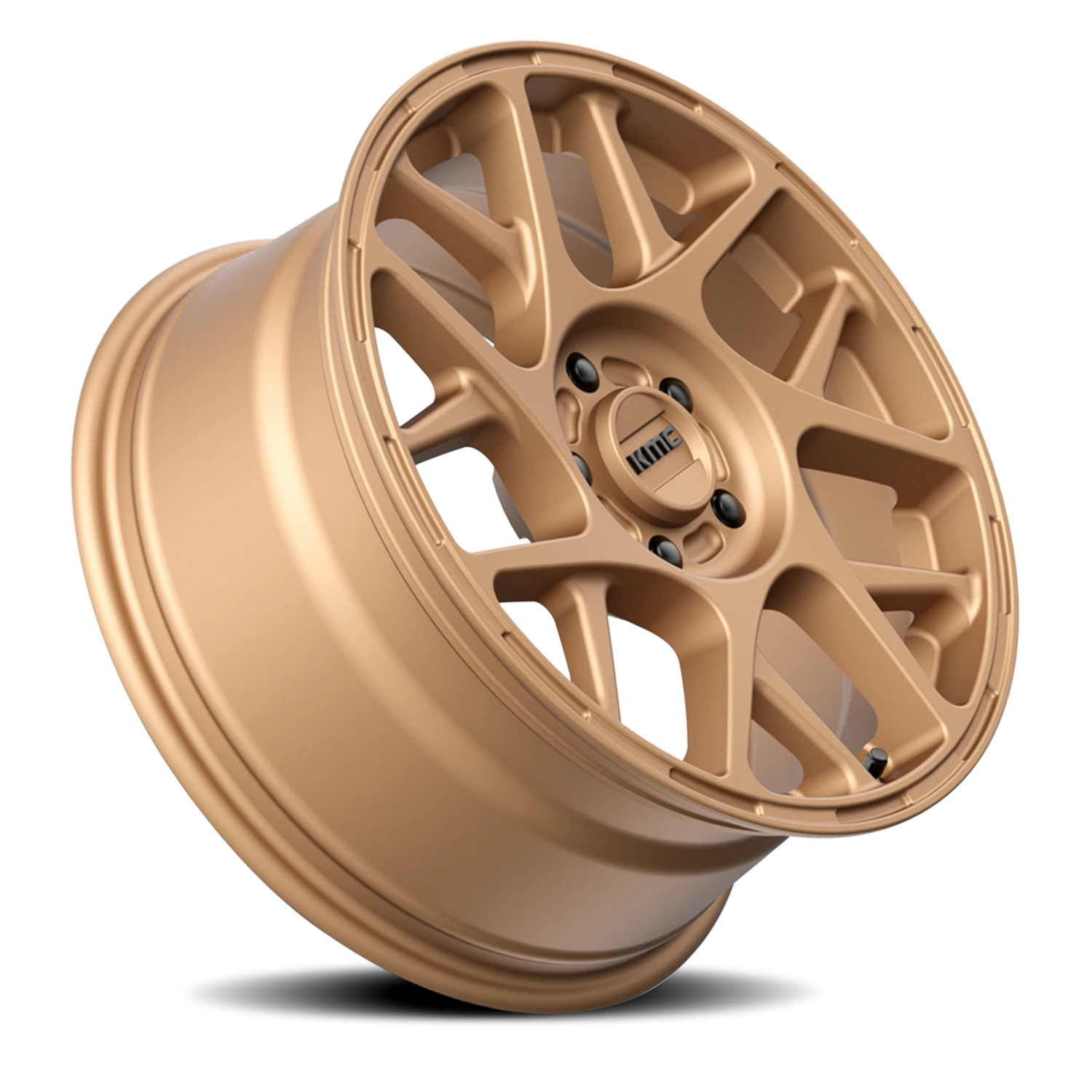 KMC Bully 17x8" 5x114.3mm 72.6mm CB +38mm Matte Bronze