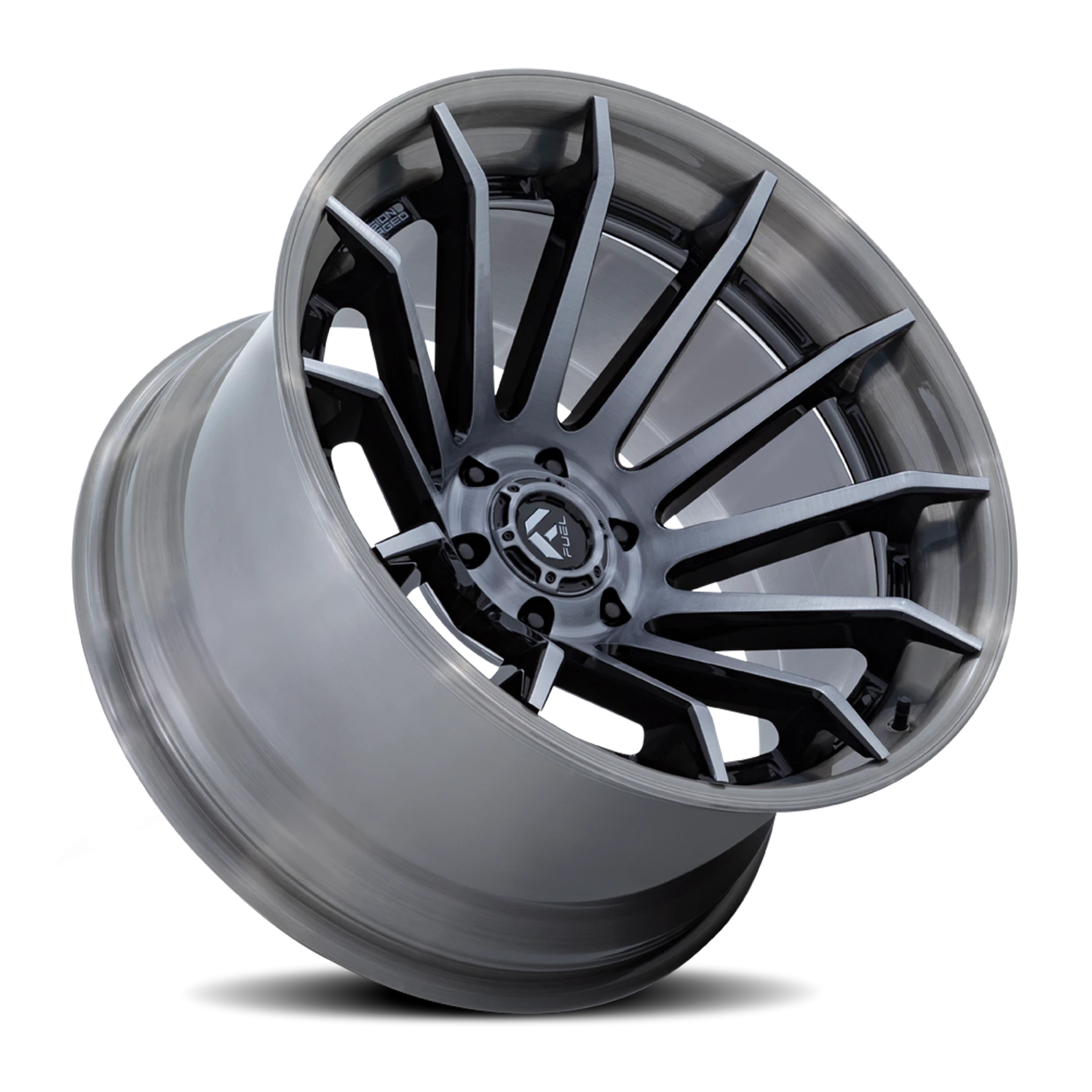 Fuel Burn 20x10" 6x139.7mm 106.1mm CB -18mm Gloss Black Brushed Dark Tint