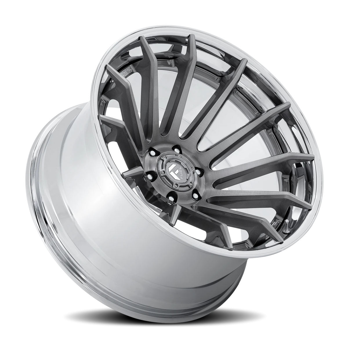 Fuel Burn 22x10 -18 6x139.7mm 106.1mm Platinum Chrome Lip