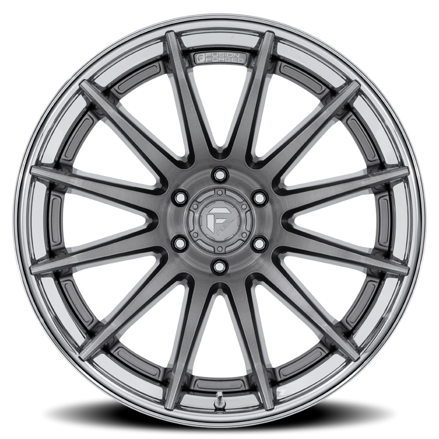 Fuel Burn 22x12" 6x139.7mm 106.1mm CB -44mm Platinum Chrome Lip