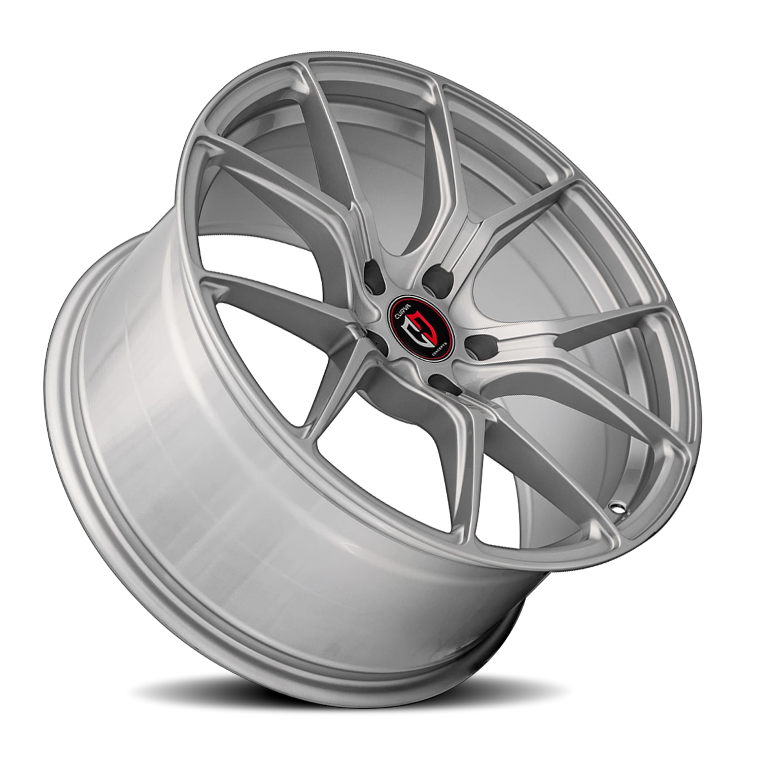 Curva Concepts C42 19x8.5" 5x120mm 72.56mm CB +35mm Silver