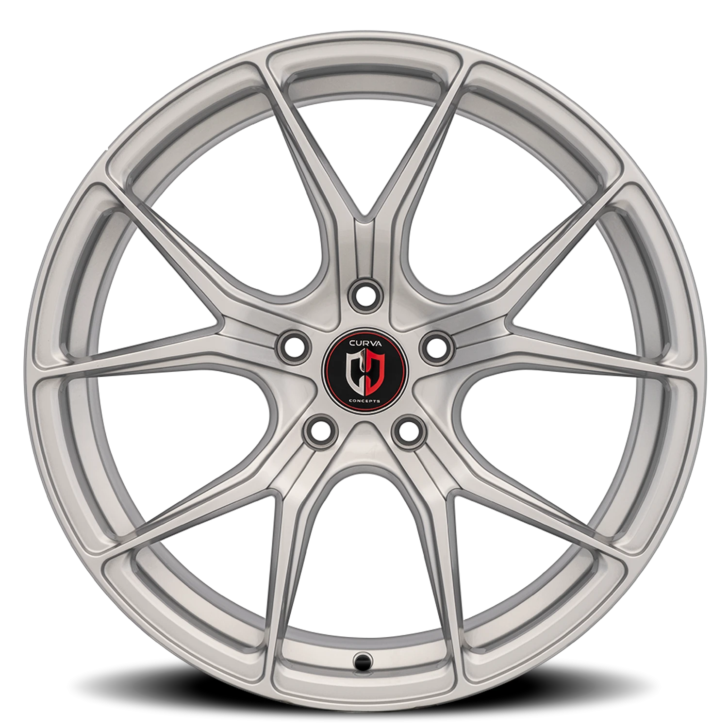 Curva Concepts C42 19x8.5" 5x120mm 72.56mm CB +35mm Silver