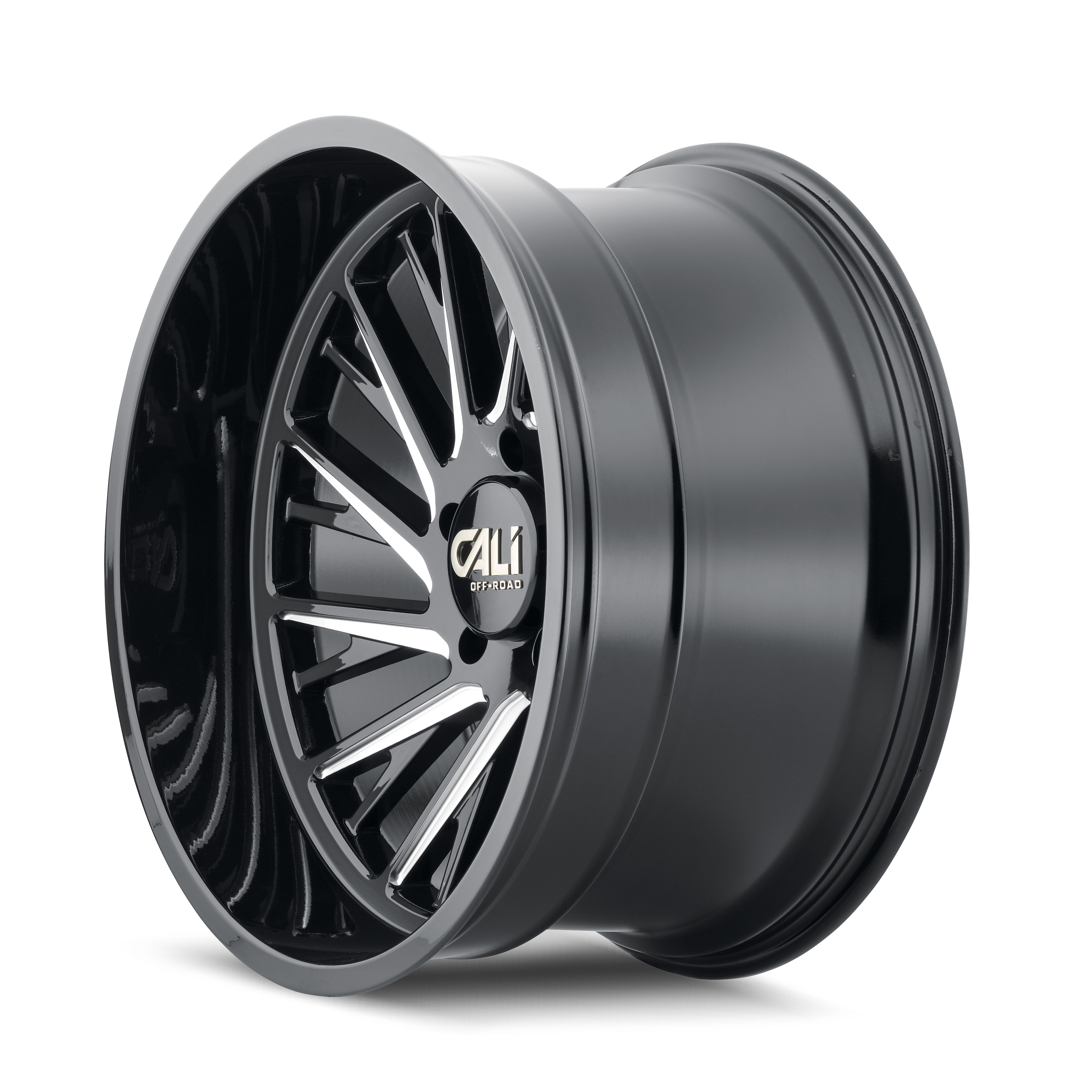 Cali OffxRoad Purge 9114 Gloss Black Milled 20x12 8x170 x51mm 125.2mm