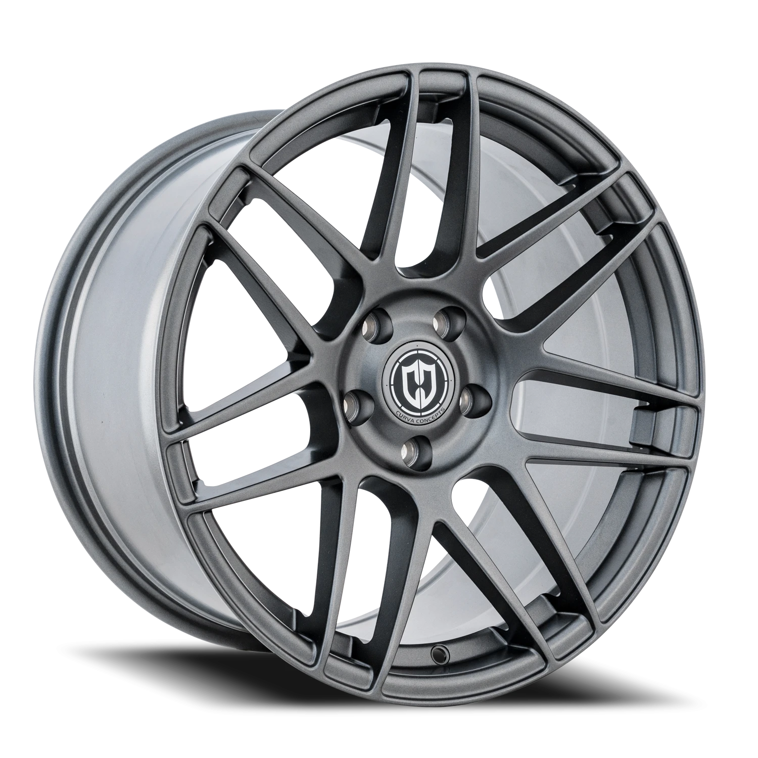 Curva Concepts CFF300 18x9.5" 5x120mm 72.6mm CB +35mm Satin Gunmetal