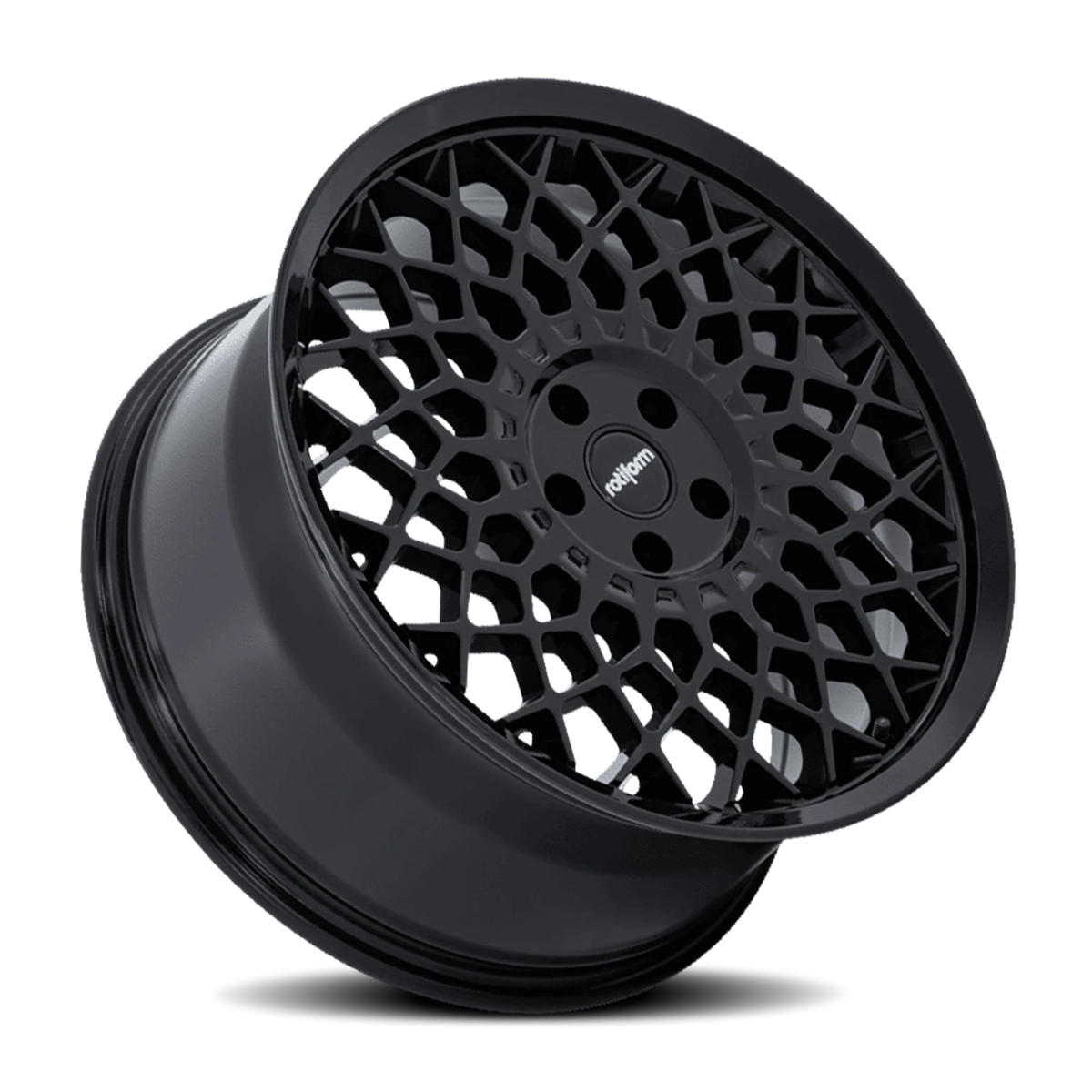 Rotiform CJJ 19x10.5 +28 5x114.3mm 72.56mm Gloss Black