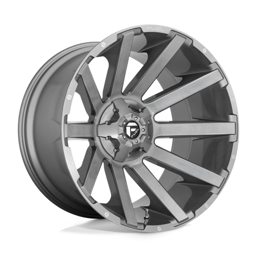 <b>Fuel Wheels</b> CONTRA -<br> Brushed Gun Metal Tinted Clear