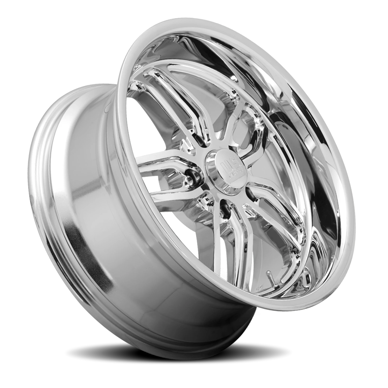 US Mags CTEN 20x10" 5x120.65mm 72.56mm CB +1mm Chrome