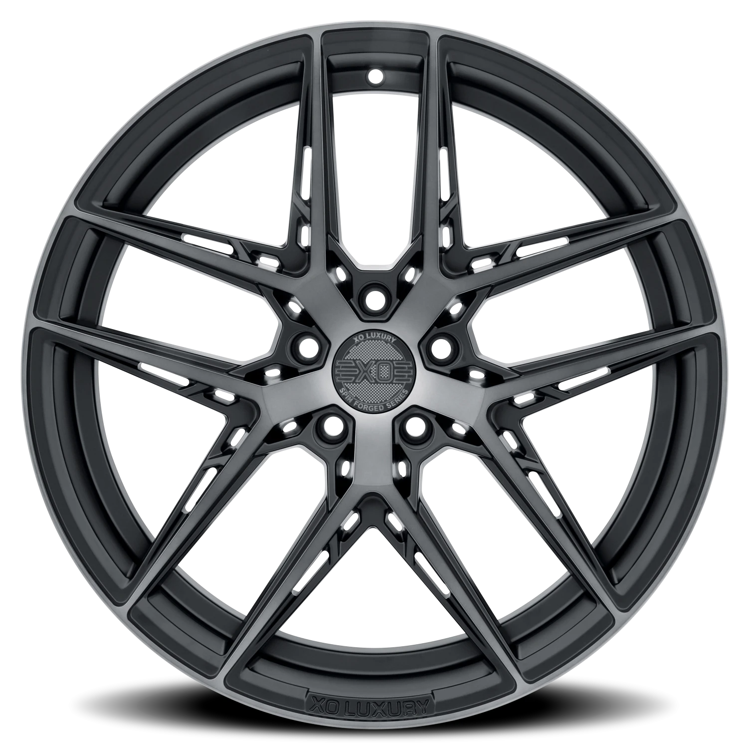 XO Luxury Cairo 20x11" 5x112mm 66.6mm CB +37mm Carbon Graphite