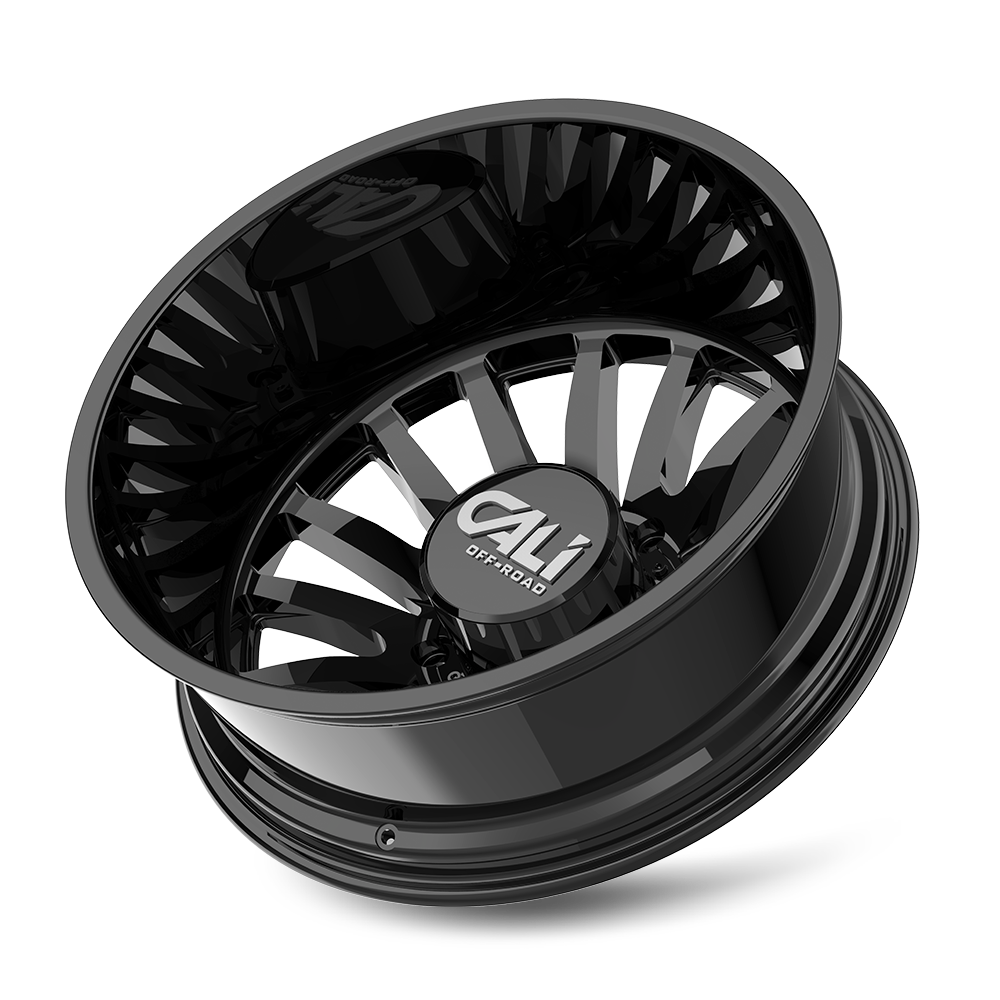 Cali OffxRoad Summit Dually 9110D Gloss Black 20x8.25 8x200 x192mm 142mm
