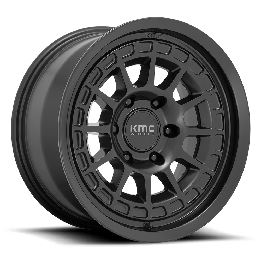 KMC Canyon 17x8" 6x139.7mm 106.1mm CB +20mm Satin Black